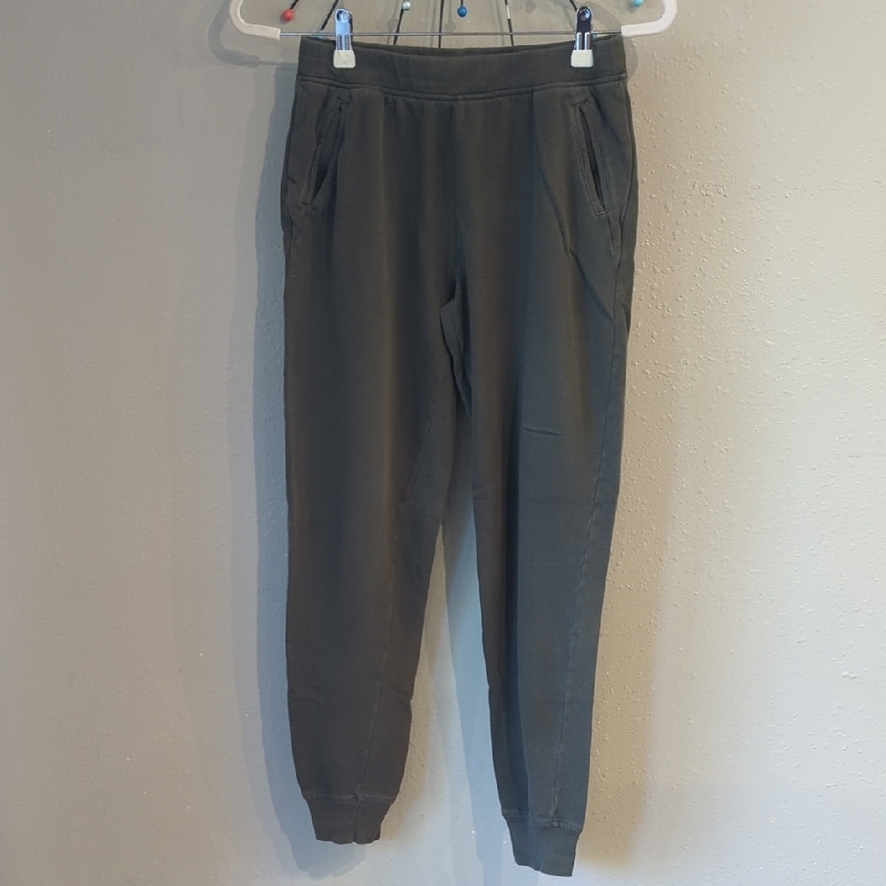 ATM Green Jogger Pants Size Small Made In Peru